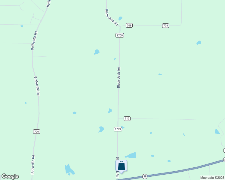 map of restaurants, bars, coffee shops, grocery stores, and more near 805 Blackjack Road in Ward