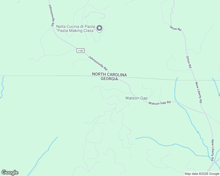 map of restaurants, bars, coffee shops, grocery stores, and more near 220 Mountain High Drive in Mineral Bluff