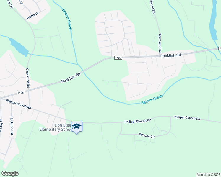 map of restaurants, bars, coffee shops, grocery stores, and more near 149 Boulder Court in Raeford