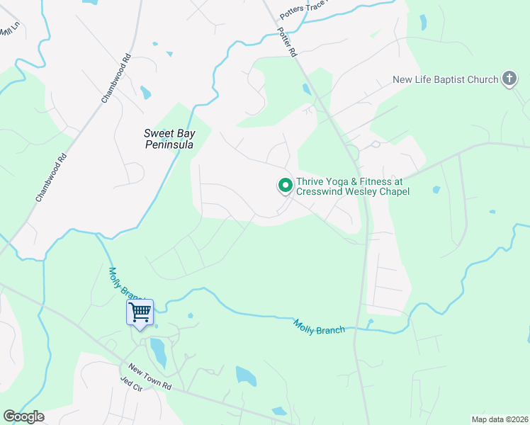 map of restaurants, bars, coffee shops, grocery stores, and more near 824 Potter Road in Monroe