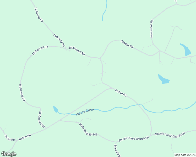 map of restaurants, bars, coffee shops, grocery stores, and more near 642 McConnell Road in Pickens County