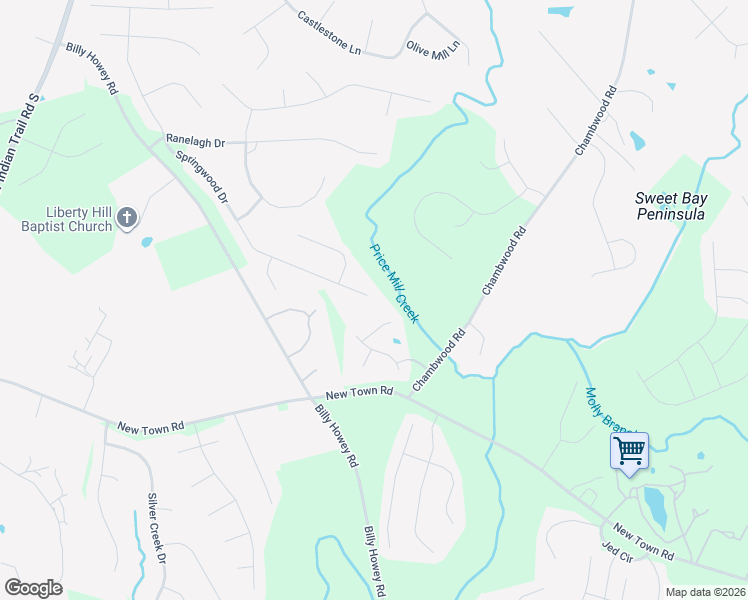 map of restaurants, bars, coffee shops, grocery stores, and more near 5004 Butler Court in Monroe