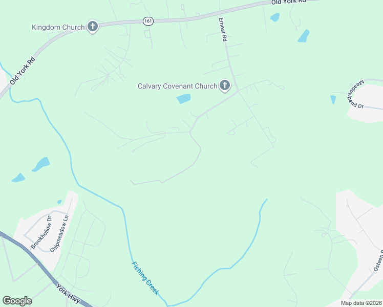 map of restaurants, bars, coffee shops, grocery stores, and more near 3014 Moonlight Road in York