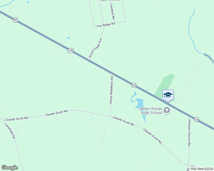 map of restaurants, bars, coffee shops, grocery stores, and more near 100-192 State Road 1904 in Warsaw