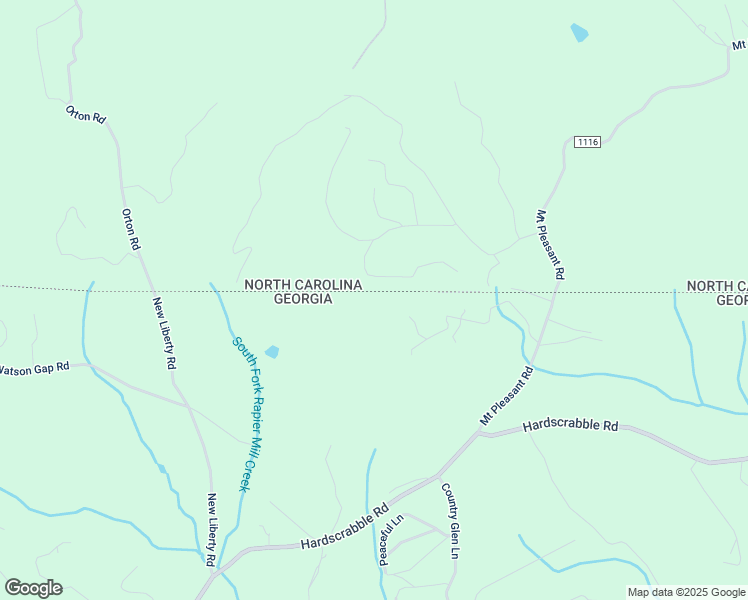 map of restaurants, bars, coffee shops, grocery stores, and more near 94 Rhinas Trail in Mineral Bluff