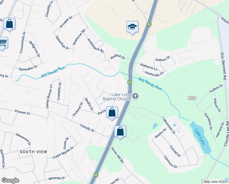 map of restaurants, bars, coffee shops, grocery stores, and more near 140 Perch Drive in Fayetteville