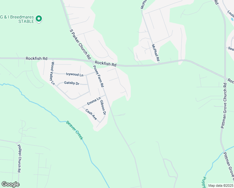 map of restaurants, bars, coffee shops, grocery stores, and more near 145 Sweetgum Court in Raeford