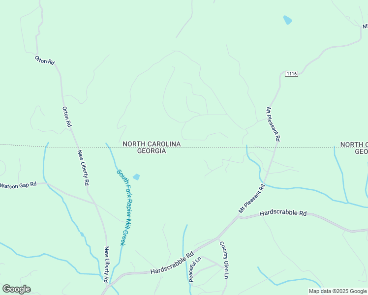 map of restaurants, bars, coffee shops, grocery stores, and more near 94 Rhinas Trail in Mineral Bluff