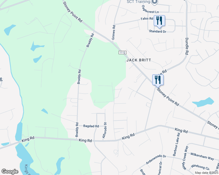 map of restaurants, bars, coffee shops, grocery stores, and more near 6901 Lupin Drive in Fayetteville