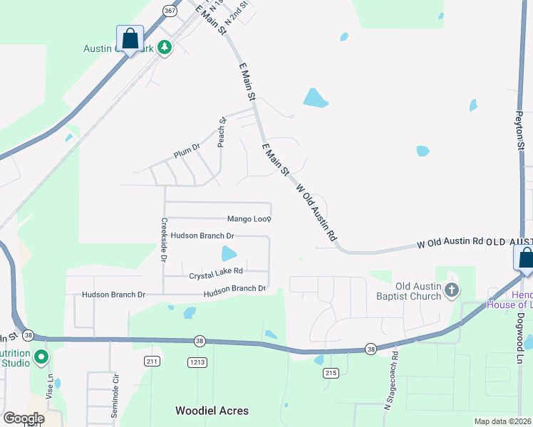map of restaurants, bars, coffee shops, grocery stores, and more near 751 Mango Loop in Austin