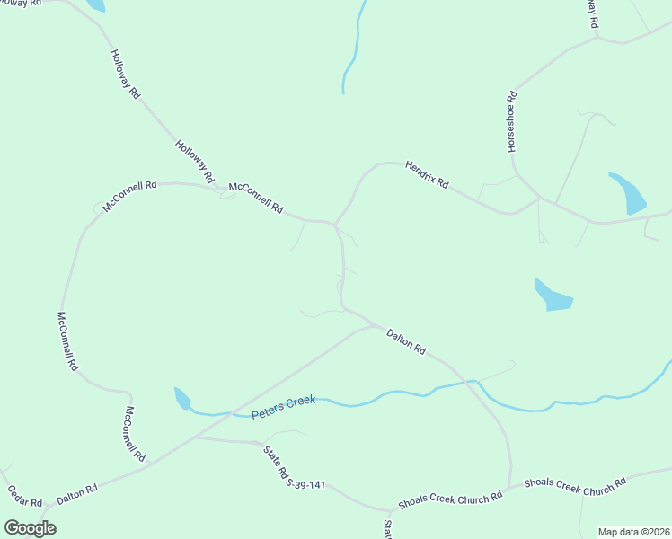 map of restaurants, bars, coffee shops, grocery stores, and more near 642 McConnell Road in Pickens County