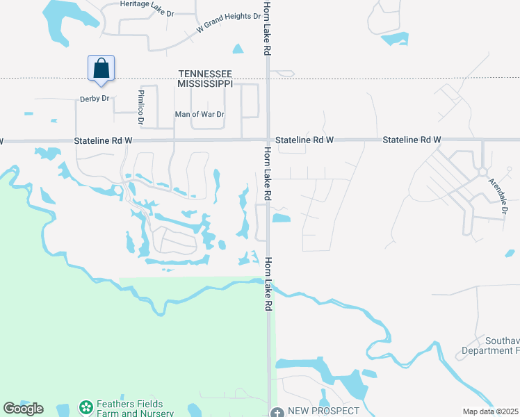 map of restaurants, bars, coffee shops, grocery stores, and more near 8798 Cat Tail Cove in Southaven