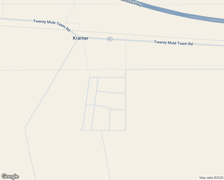 map of restaurants, bars, coffee shops, grocery stores, and more near in Kramer Junction