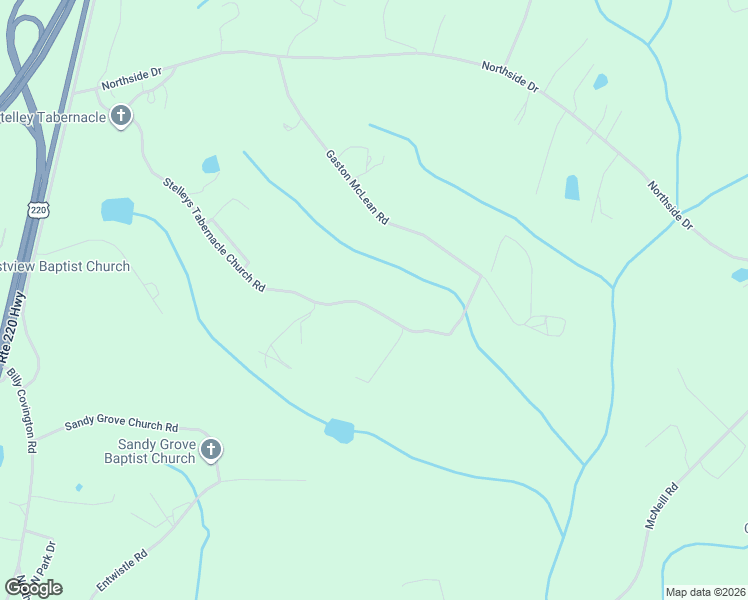 map of restaurants, bars, coffee shops, grocery stores, and more near 283 Stelleys Tabernacle Chu Road in Rockingham