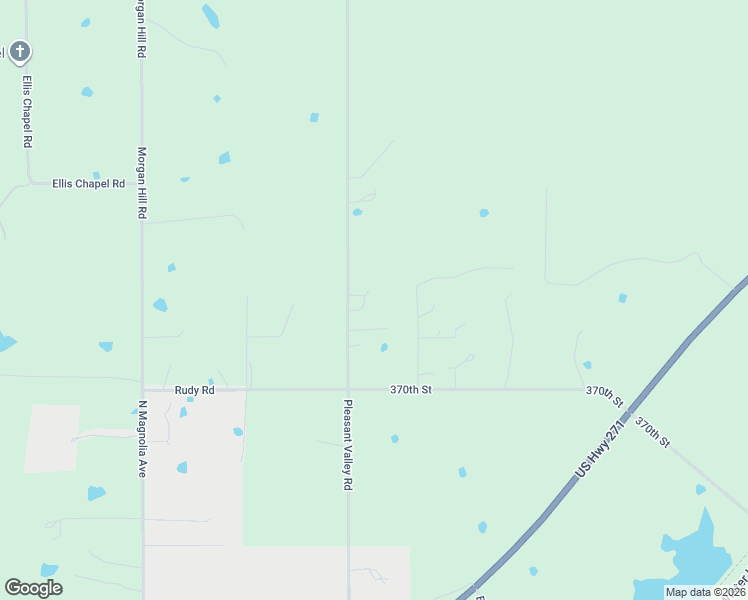 map of restaurants, bars, coffee shops, grocery stores, and more near 36770 Pleasant Valley Road in Wister