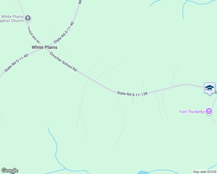 map of restaurants, bars, coffee shops, grocery stores, and more near 347 Goucher School Road in Gaffney