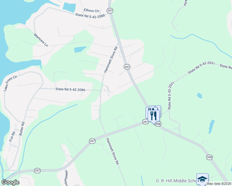 map of restaurants, bars, coffee shops, grocery stores, and more near 225 Henderson Pl Dr in Lyman