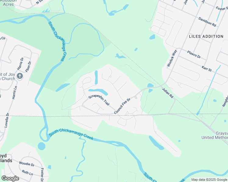 map of restaurants, bars, coffee shops, grocery stores, and more near 7806 Night Hawk Rd in Chattanooga