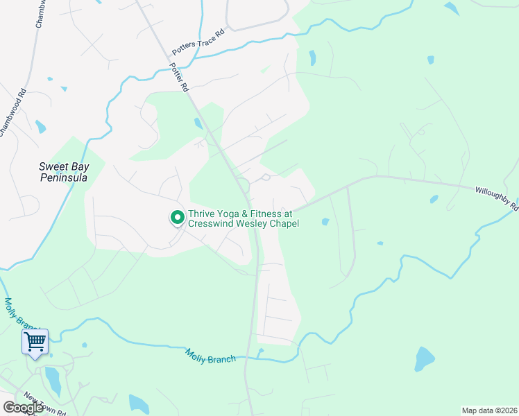 map of restaurants, bars, coffee shops, grocery stores, and more near 825 Potter Road in Monroe
