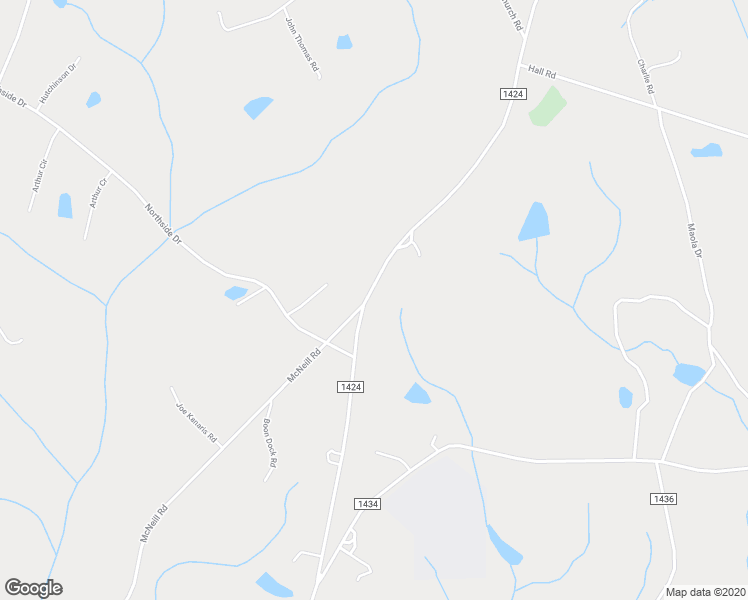 map of restaurants, bars, coffee shops, grocery stores, and more near 244 Bear Branch Road in Rockingham