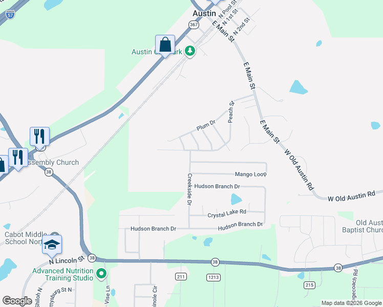 map of restaurants, bars, coffee shops, grocery stores, and more near 147 Peach Street in Austin