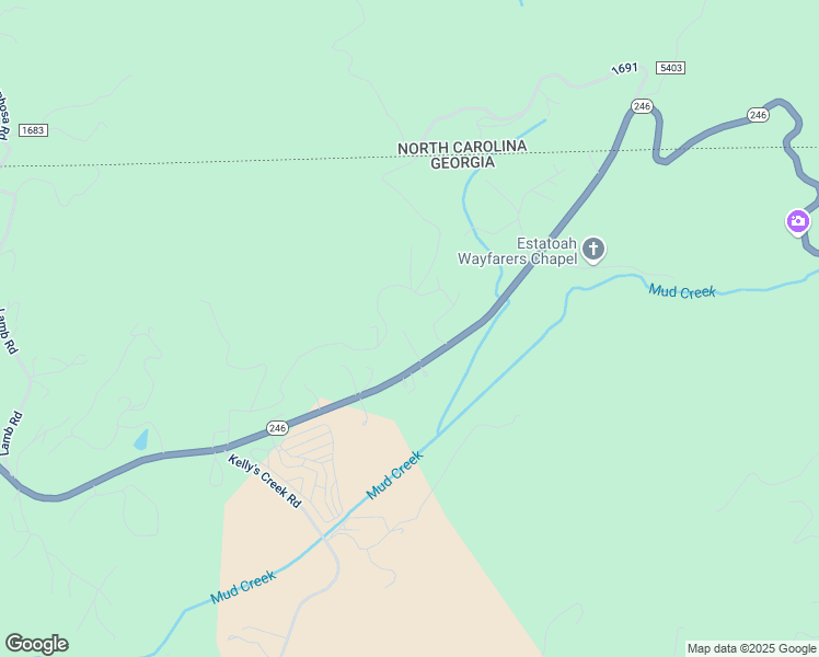 map of restaurants, bars, coffee shops, grocery stores, and more near 1349 Highway 246 in Dillard
