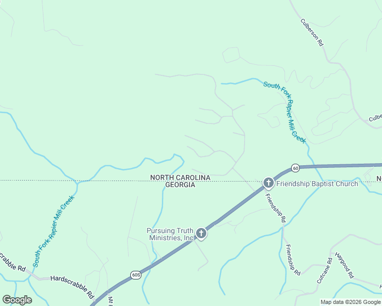 map of restaurants, bars, coffee shops, grocery stores, and more near Unnamed Road in Murphy