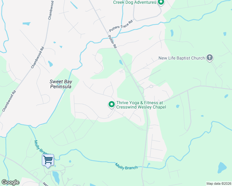 map of restaurants, bars, coffee shops, grocery stores, and more near 2822 Weddington Road in Monroe