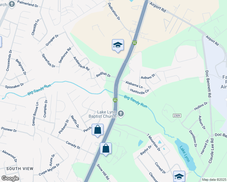 map of restaurants, bars, coffee shops, grocery stores, and more near 3256 Gillespie Street in Fayetteville