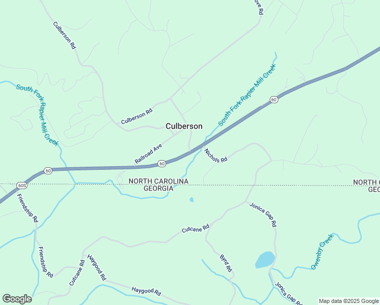 map of restaurants, bars, coffee shops, grocery stores, and more near 2043 North Carolina 60 in Murphy