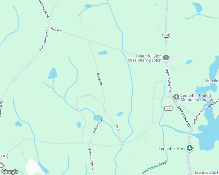map of restaurants, bars, coffee shops, grocery stores, and more near 187 Maola Lane in Rockingham