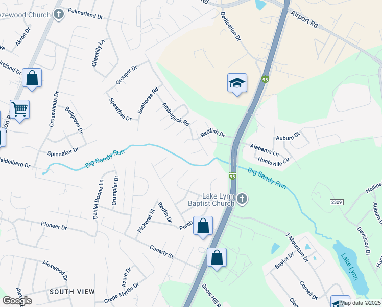 map of restaurants, bars, coffee shops, grocery stores, and more near 298 Tarpon Court in Fayetteville