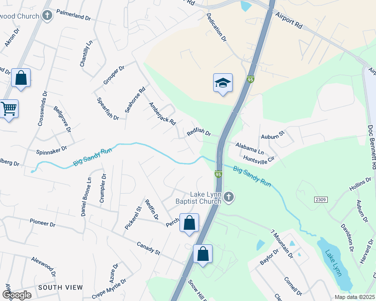 map of restaurants, bars, coffee shops, grocery stores, and more near 3315 Starfish Court in Fayetteville
