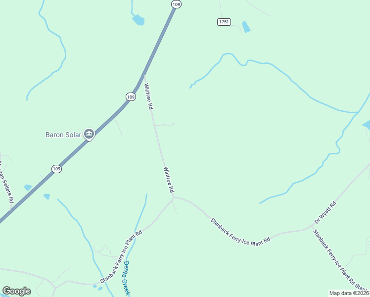 map of restaurants, bars, coffee shops, grocery stores, and more near 457 Winfree Road in Wadesboro