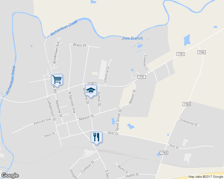 map of restaurants, bars, coffee shops, grocery stores, and more near 3012 Walkup Avenue in Monroe