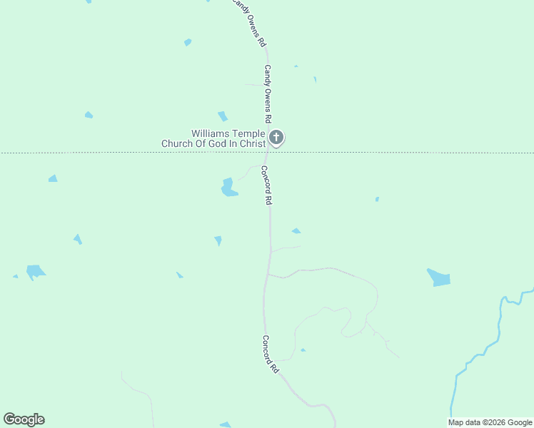 map of restaurants, bars, coffee shops, grocery stores, and more near 1682 Concord Road in Lamar