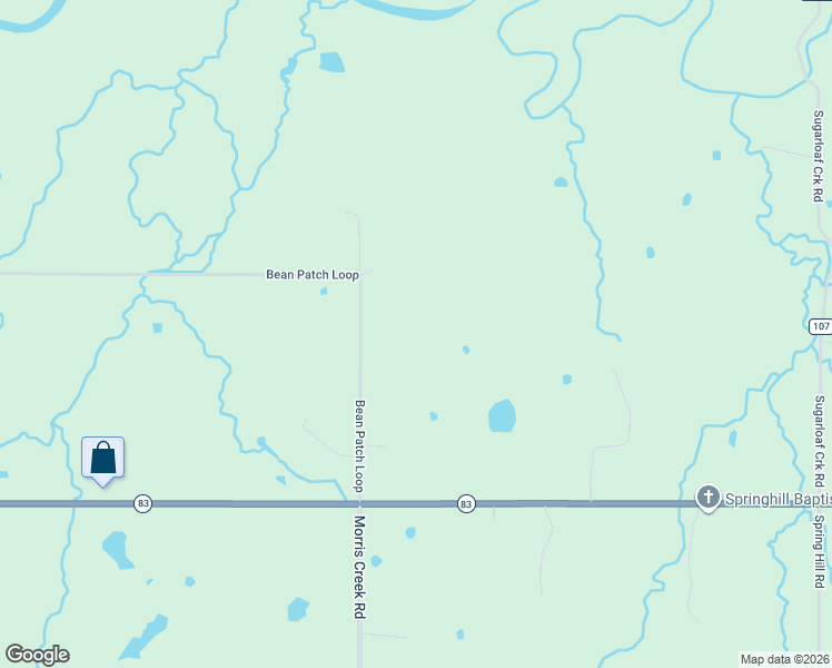 map of restaurants, bars, coffee shops, grocery stores, and more near 19324 Bean Patch Loop in Howe