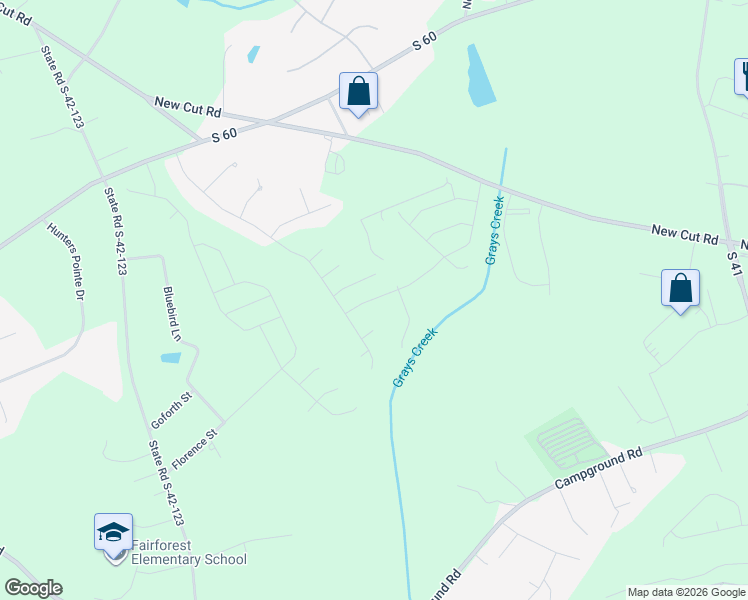 map of restaurants, bars, coffee shops, grocery stores, and more near 909 Willowpoint Lane in Spartanburg