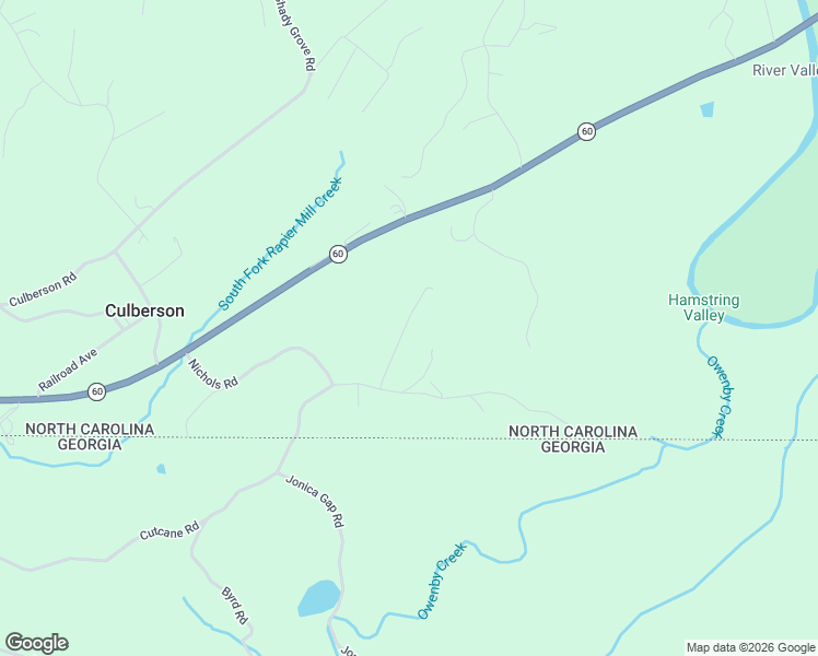map of restaurants, bars, coffee shops, grocery stores, and more near 101 Jesus Way in Murphy