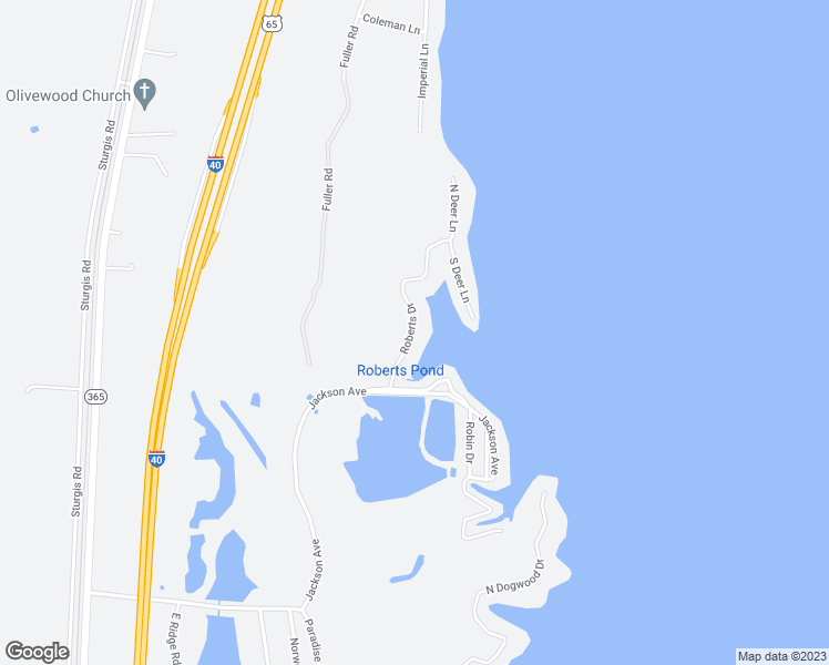 map of restaurants, bars, coffee shops, grocery stores, and more near 30 Roberts Drive in Mayflower