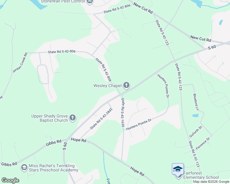 map of restaurants, bars, coffee shops, grocery stores, and more near 101 Jordan Creek Road in Inman