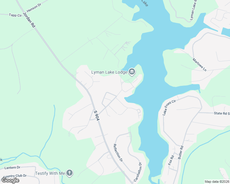 map of restaurants, bars, coffee shops, grocery stores, and more near 20 Lake Vista Drive in Lyman