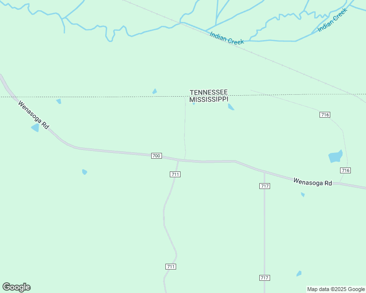 map of restaurants, bars, coffee shops, grocery stores, and more near 420-432 County Road 711 in Corinth