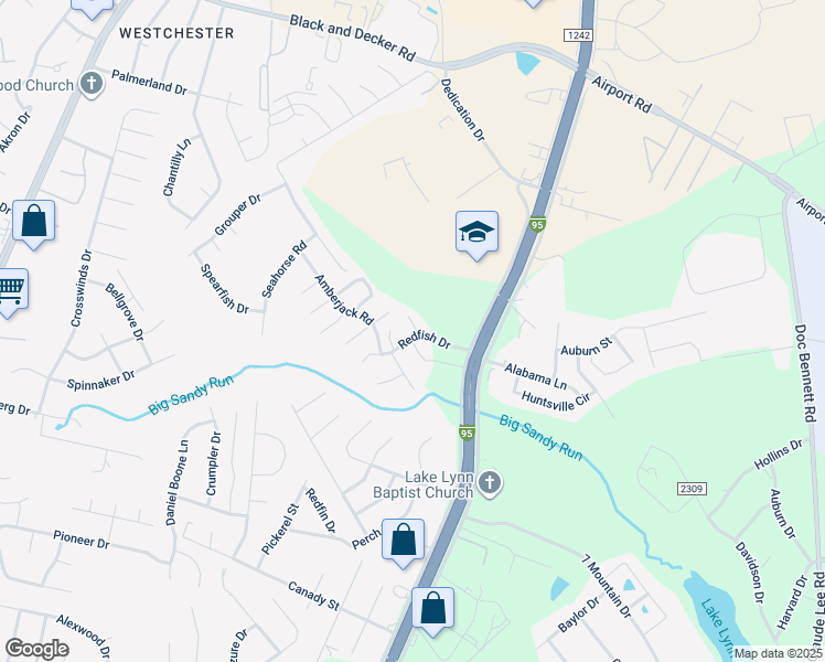 map of restaurants, bars, coffee shops, grocery stores, and more near 3210 Sailfish Court in Fayetteville