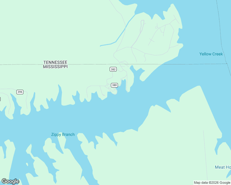 map of restaurants, bars, coffee shops, grocery stores, and more near 19 Marina Point Circle in Iuka