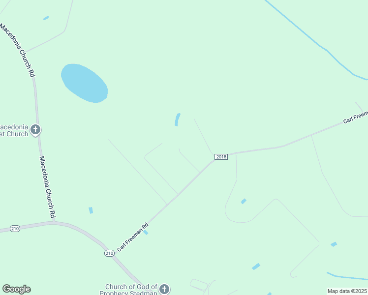map of restaurants, bars, coffee shops, grocery stores, and more near 1810 Carl Freeman Road in Stedman