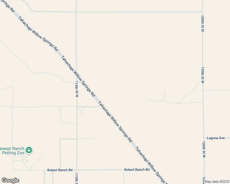 map of restaurants, bars, coffee shops, grocery stores, and more near 2 Tehachapi Willow Springs Road in Mojave