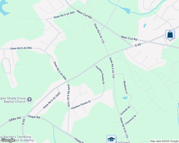 map of restaurants, bars, coffee shops, grocery stores, and more near 1241 John Dodd Road in Spartanburg