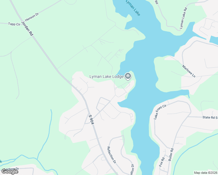 map of restaurants, bars, coffee shops, grocery stores, and more near 141 Reeves Lane in Lyman