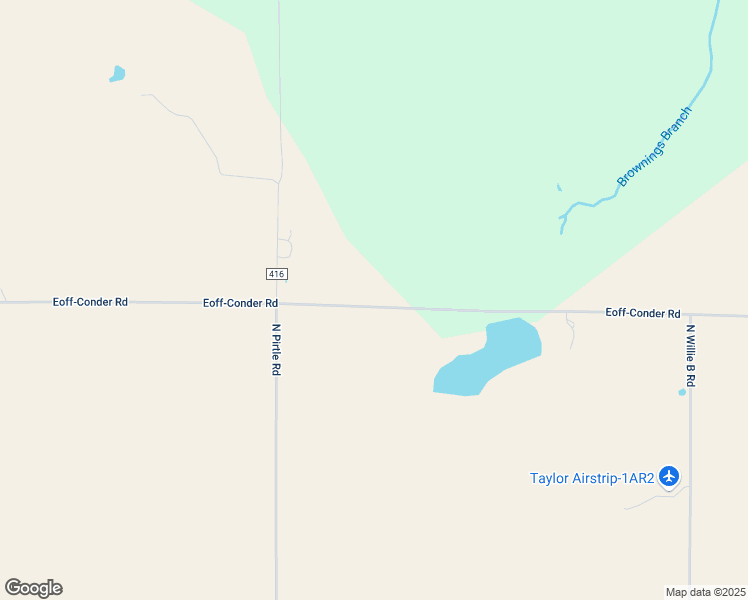 map of restaurants, bars, coffee shops, grocery stores, and more near 2918 Eoff-Conder Road in Des Arc
